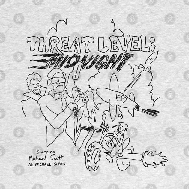 Threat Level Midnight Sketch by Meta Cortex